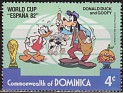 Dominica 1982 Walt Disney 4 ¢ Multicolor Scott 748